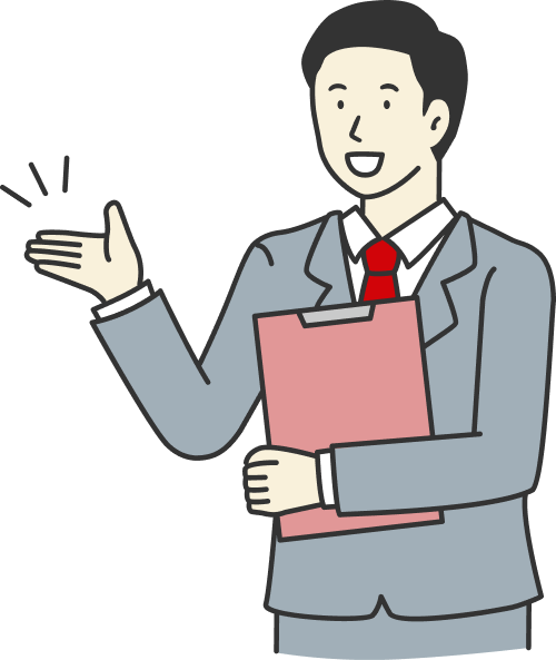 PMG福岡のスタッフイラスト